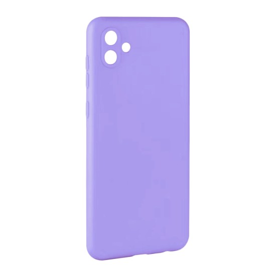 Silicone Case with Camera Shield for Samsung Galaxy A04 Purple Silicone Case with Camera Shield for Samsung Galaxy A04 Purple